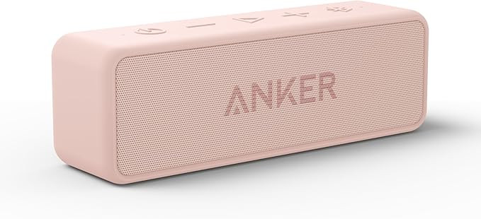Anker Soundcore 2 Portable Bluetooth Speaker with Stereo Sound, Bluetooth 5, Bassup, IPX7 Waterpr... | Amazon (US)