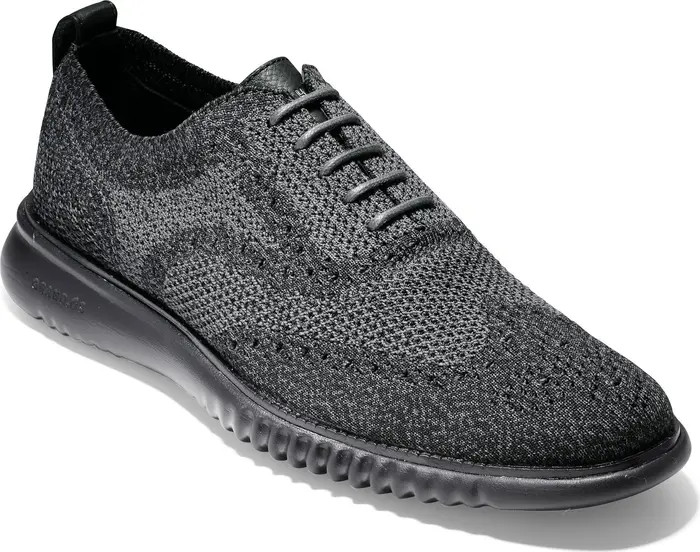2.ZeroGrand Stitchlite Water Resistant Wingtip (Men) | Nordstrom Rack