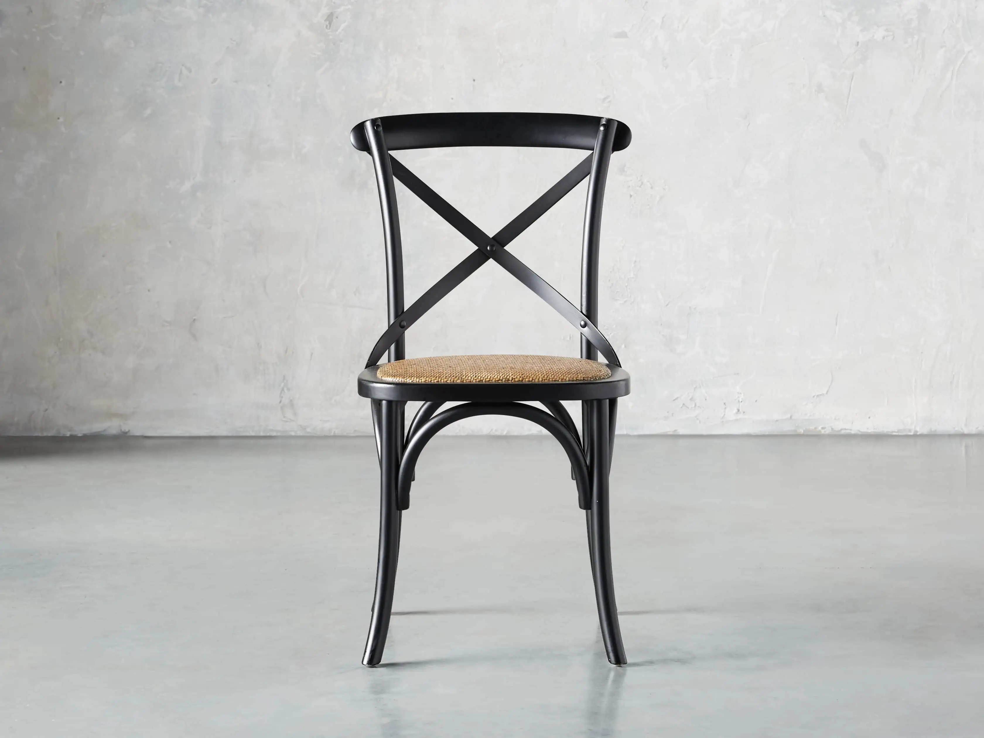 Cadence Dining Chair with Rattan Seat | Arhaus