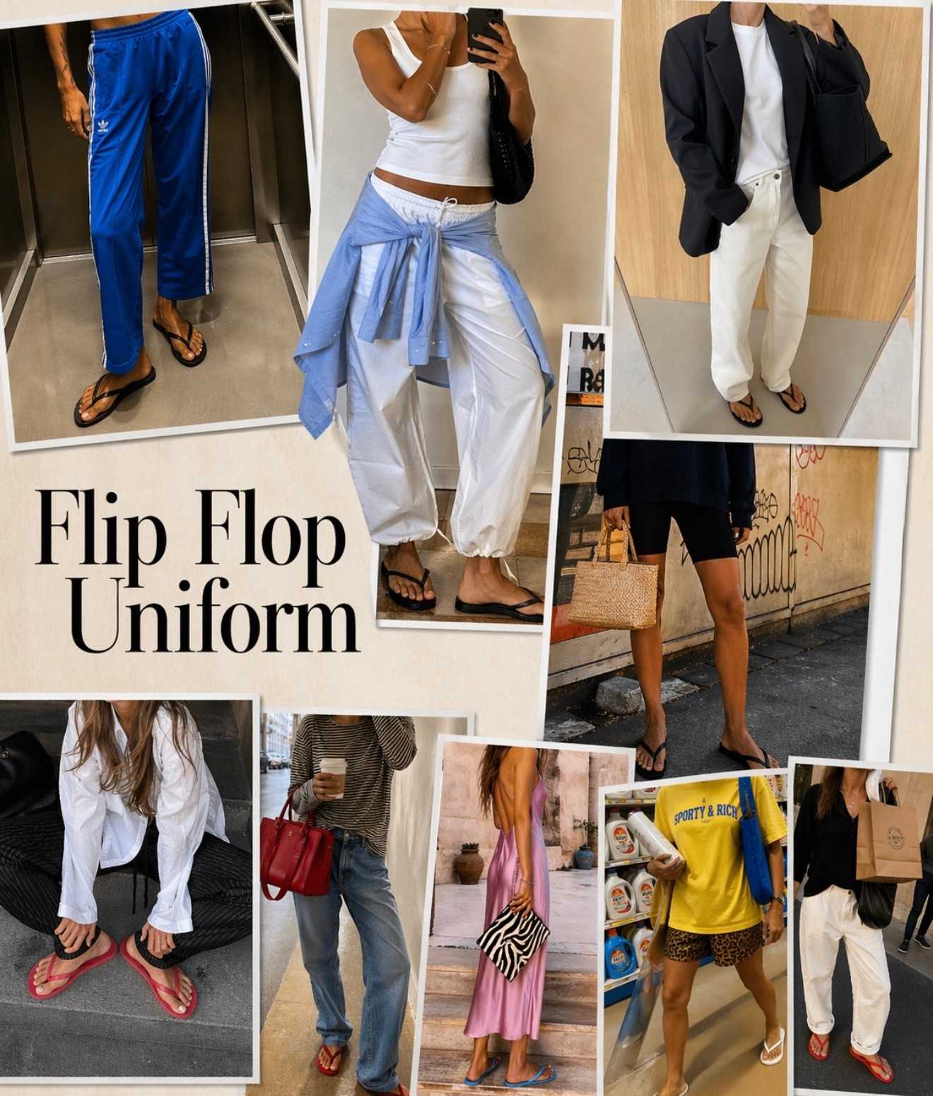 Havianas with everything this spring summer 

I have the blue & white, black & just bought the cherry red 🍒