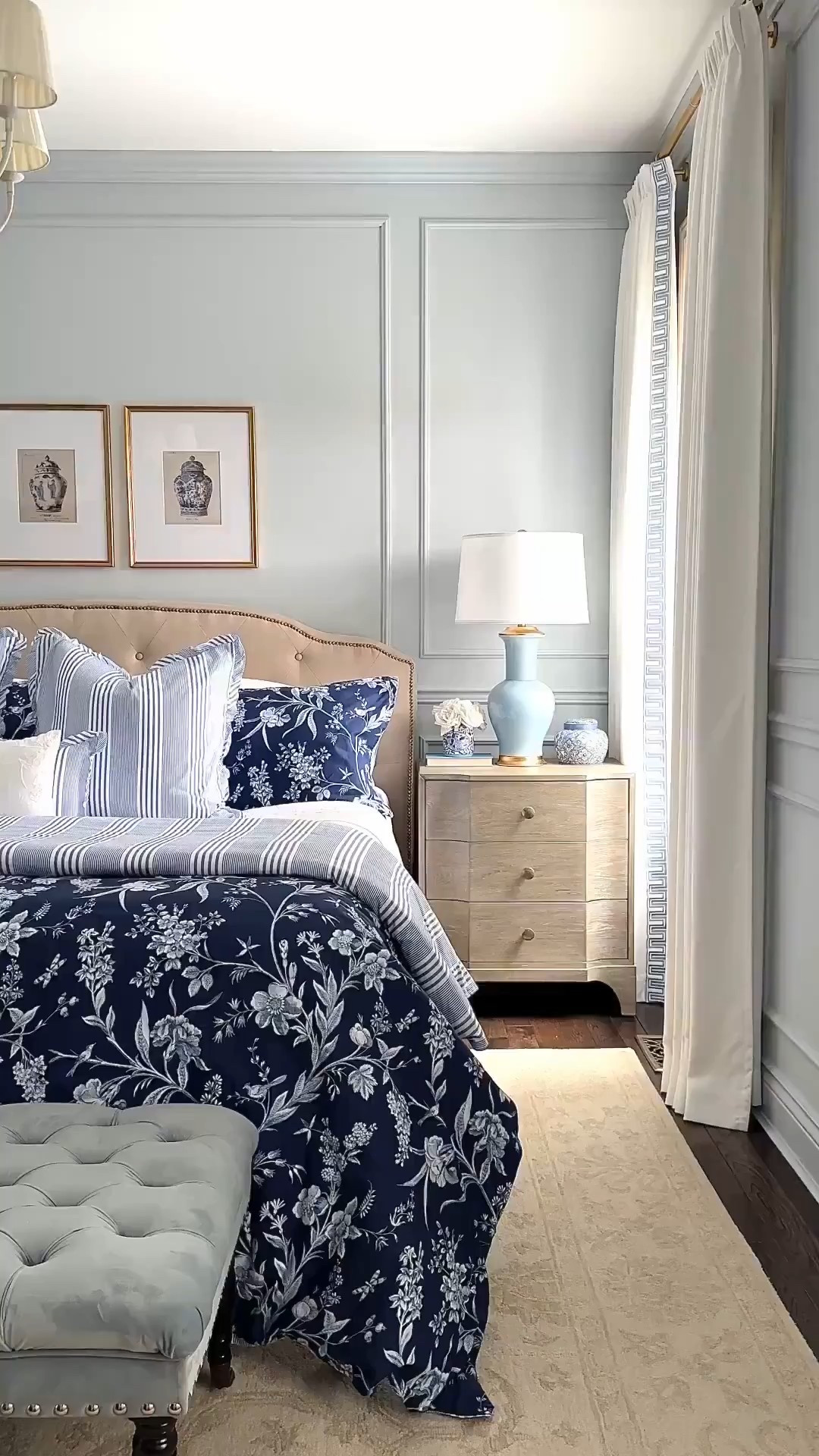 Gorgeous and chic  bedding!
Love this preppy look with layers of stripes and florals! This all in one set comes with covers for shams and throw pillows too!

#LTKHome #LTKSeasonal