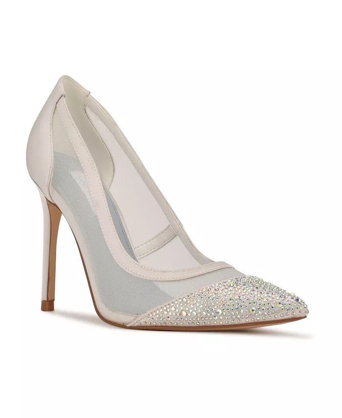 Women's Bridal Francy Pointy Toe Pumps | Macys (US)