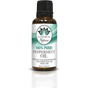 Ethereal Nature 100% Pure Oil, Peppermint, 1.01 Fluid Ounce | Amazon (US)