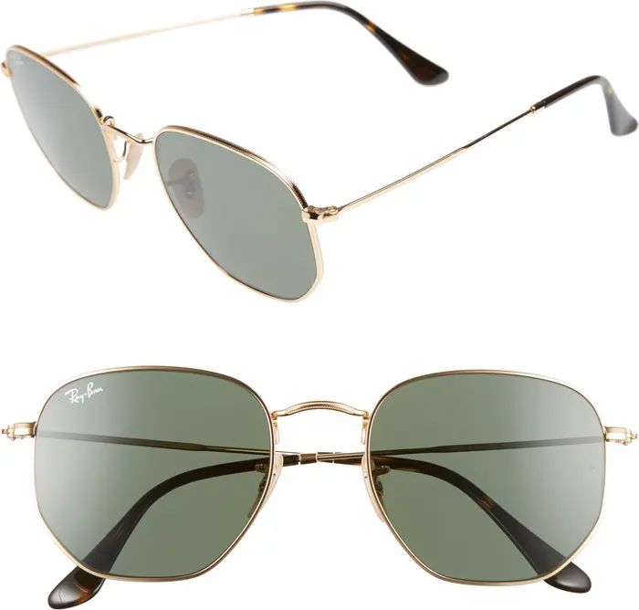 Ray-Ban 54mm Geometric Sunglasses | Nordstrom | Nordstrom