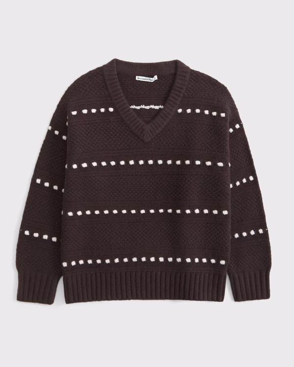 Dad V-Neck Sweater | Abercrombie & Fitch (US)