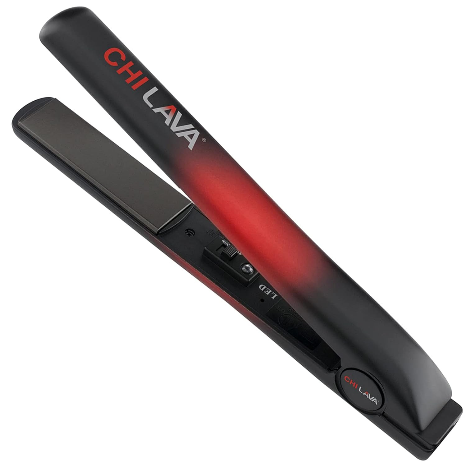 CHI Original Lava 1" Ceramic Hairstyling Flat Iron, Red | Amazon (US)