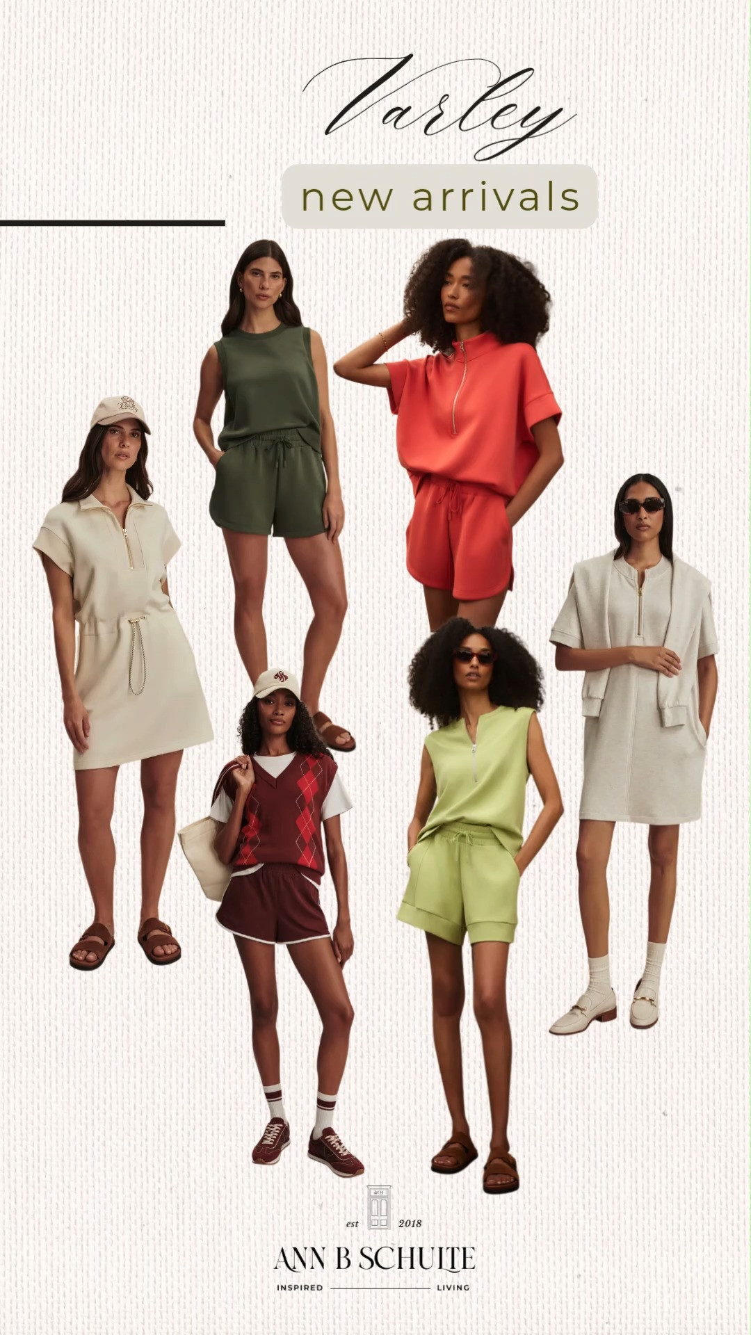 Varley new arrivals are serving elevated comfort with sporty layers that still look effortlessly chic. Soft neutrals and polished fits made these instant repeat outfits 🤍✨☀️ #Varley #NewArrivals #AthleisureStyle #CasualChic #EverydayOutfits #ActivewearFashion #NeutralStyle #LTKStyle #SportyLooks #FashionFinds 

 #LTKootd #LTKActive