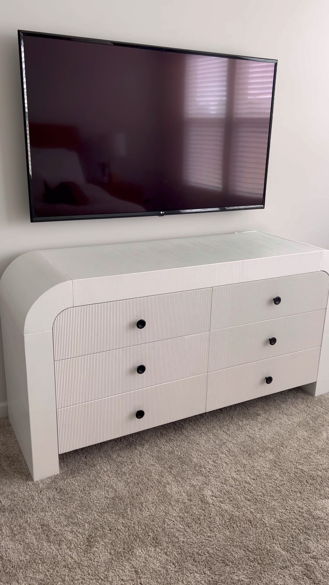 I gave a little update to my curved modern dresser. I added these modern black pulls from amazon and I love the vibe it gives! I got my dresser from TOV furniture- it’s the same one linked below from all modern but it’s a couple hundred dollars cheaper on TOV! you’re welcome 😉

#LTKstyletip #LTKhome #LTKFind