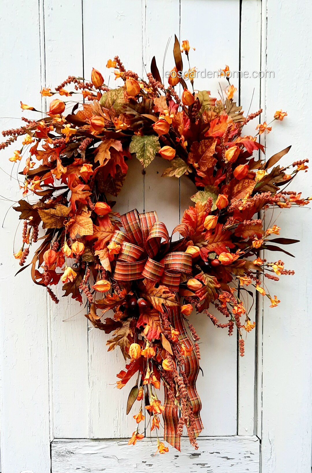 Fall Wreath, Fall Wreath for Front Door, Fall Door Wreath, Fall Peony, Wreaths for Fall, Autumn W... | Etsy (US)