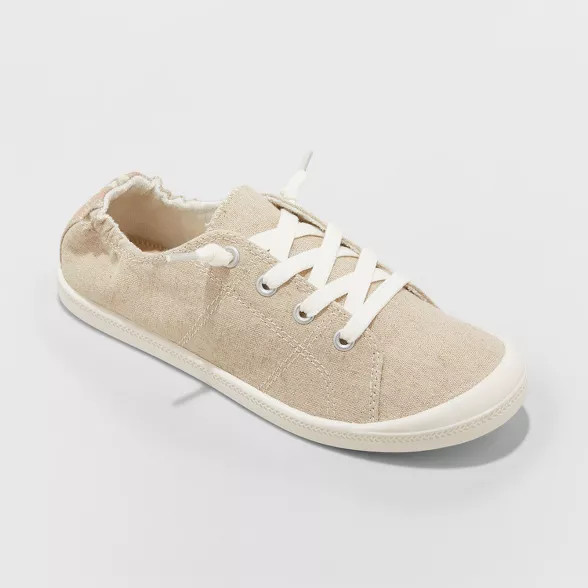Women's Mad Love Lennie Lace Up Canvas Sneakers | Target