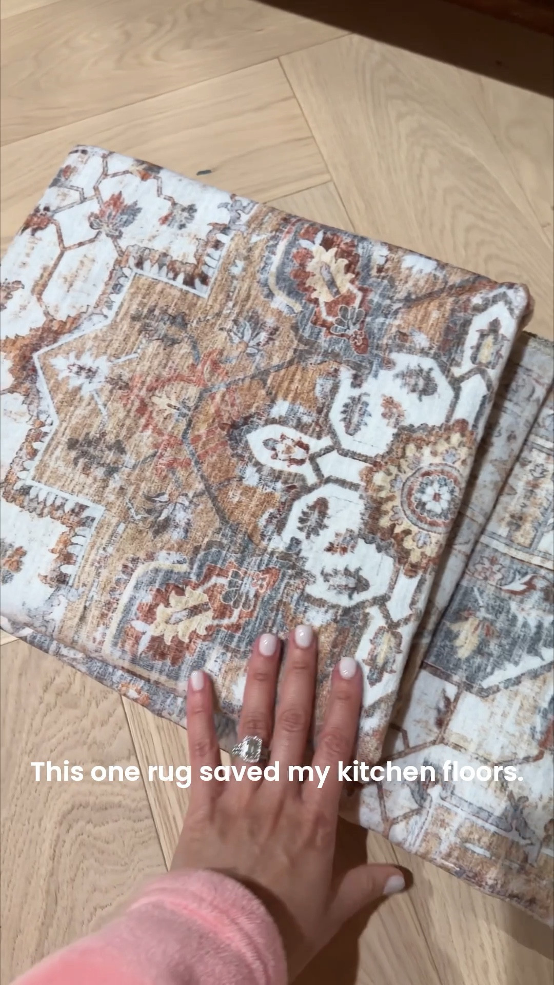 This rug = the missing piece my kitchen needed. 
Amazon find that saved my kitchen floors. I recommend using in any high traffic area in your home. 
Tap to shop my rug!


#LTKmomlife #LTKHome