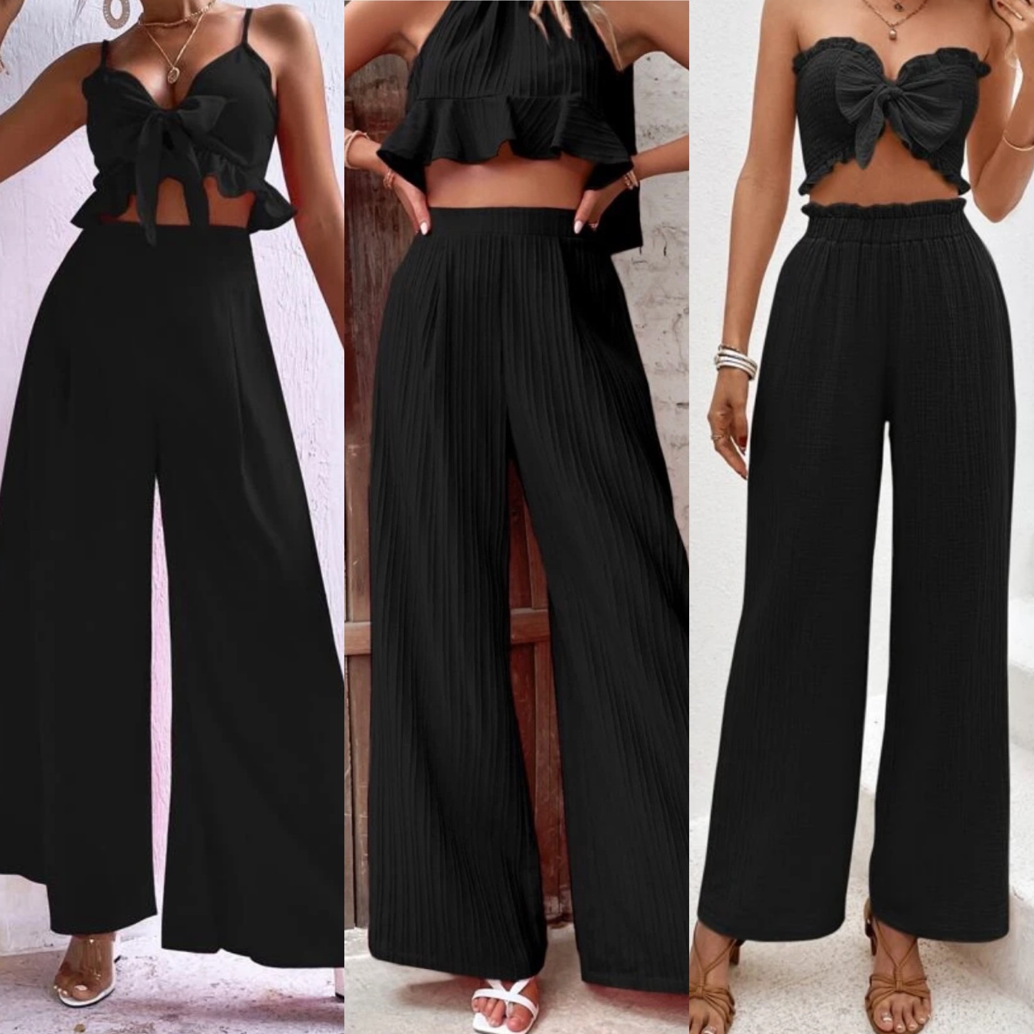 Chic summer pant sets you need. These will take you from the wine festival to dinner  

#LTKunder50 #LTKstyletip