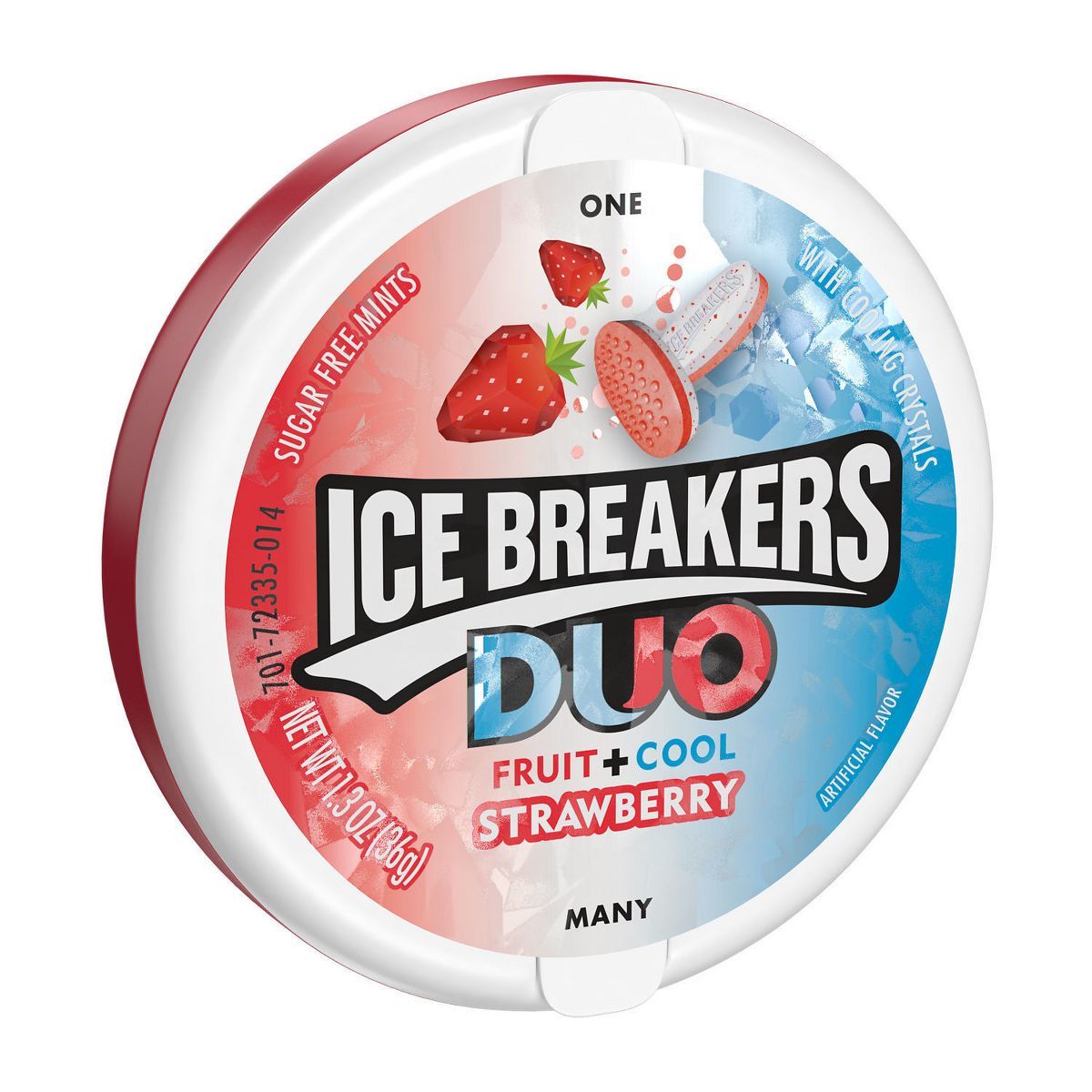 Ice Breakers Duo Strawberry Sugar Free Mint Candies - 1.3oz | Target