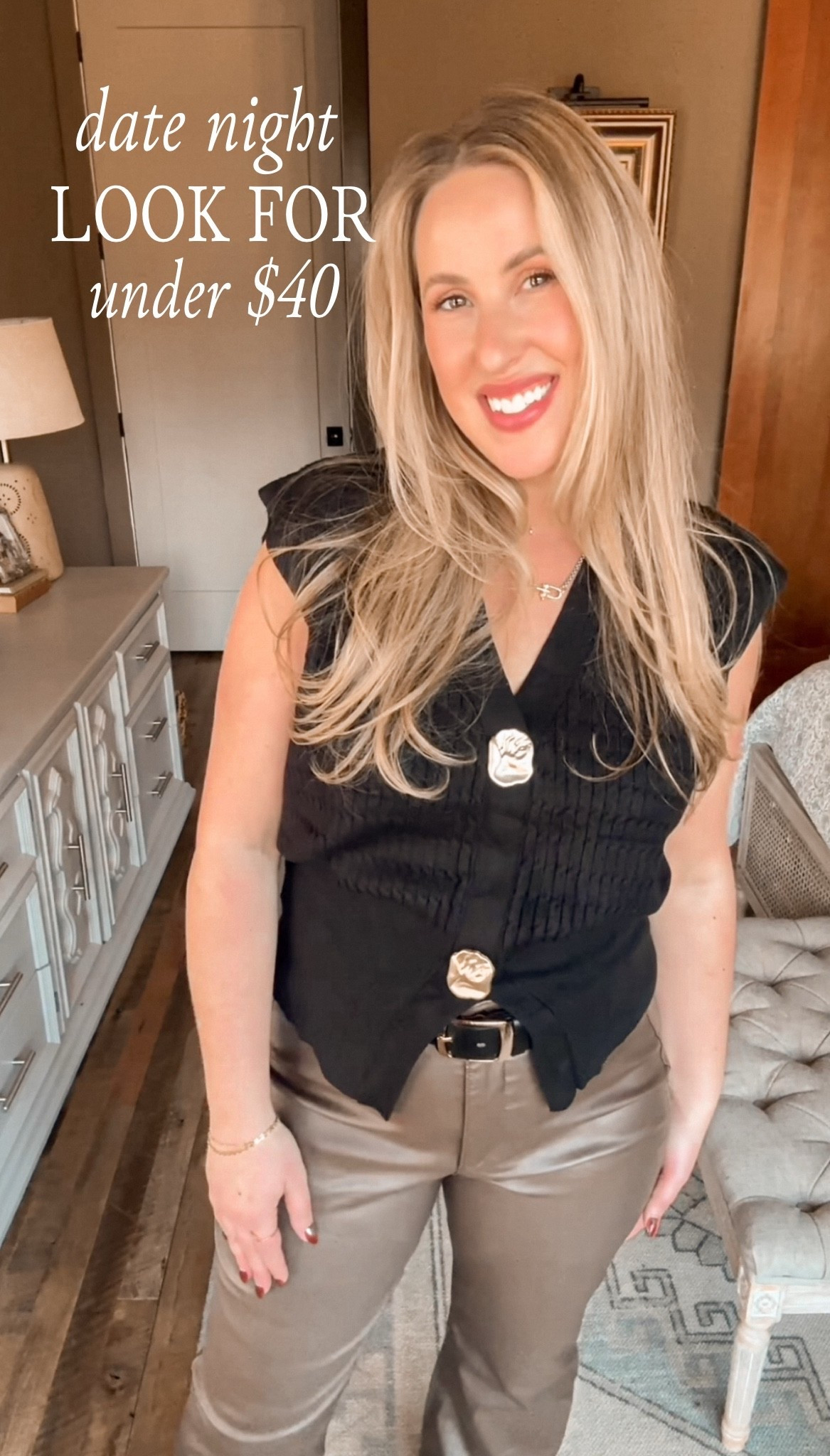 the cutest Amazon top in several different colors! such great quality and the cutest detailed buttons. 

also, snagged this pants for $11 at Walmart!! They are SO good! Sizes are selling quick! 



#LTKsalealert #LTKfindsunder50