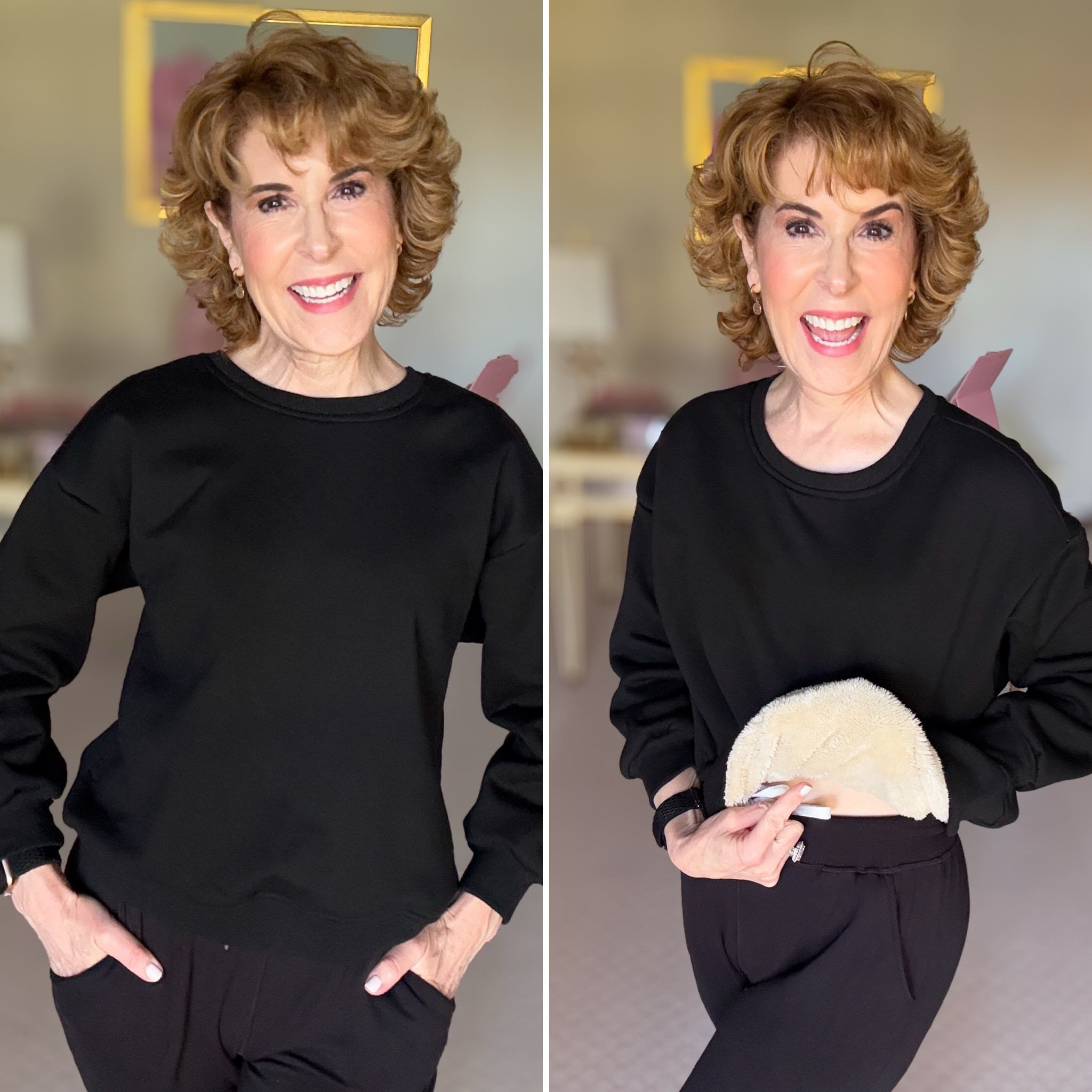 It looks like a regular sweatshirt, but is not! This Amazon Sherpa fleece-lined sweatshirt comes in several colors and it has my toasty warm in 30-degree Dallas this morning!

It comes in 18 colors in sizes XS-XL! Click through to check it out!

#LTKStyleTip #LTKSeasonal #LTKFindsUnder50