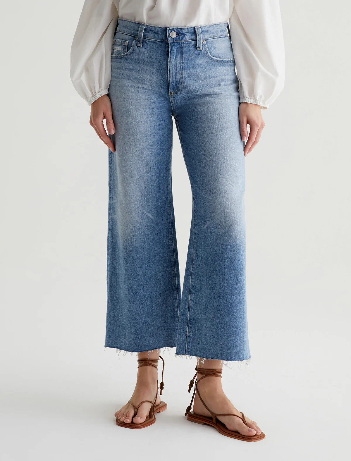 Saige Wide Leg Crop | AG Jeans