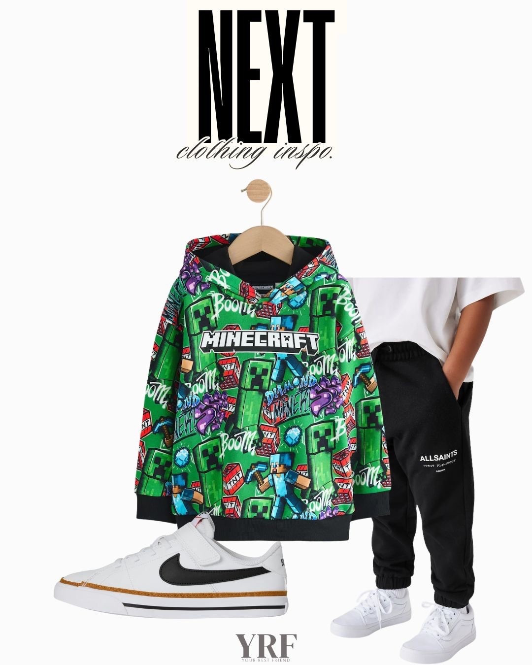 A fun and comfy outfit for boys. The Minecraft hoodie paired with All Star sweatpants and sneakers makes the perfect everyday look for school, play, or weekends.

#BoysOutfit #MinecraftStyle #KidsFashion #LTKFinds #LTKKids #EverydayOutfit #ComfyKids #SchoolOutfit #Playwear #AmazonFinds #KidsStyle #LTKOnTheGo


#LTKKids