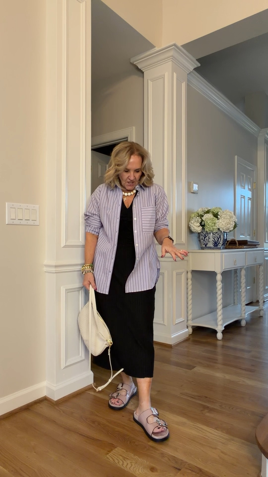 Very lightweight textured knit dress. I sized up to a large petite, but I would not recommend that. I am going to swap it out for a medium petite.
Gray dress for a celebratory dinner or work dinner cocktail party and you can wear it casual too for a European vacation

#LTKOver40 #LTKSaleAlert #LTKPetite