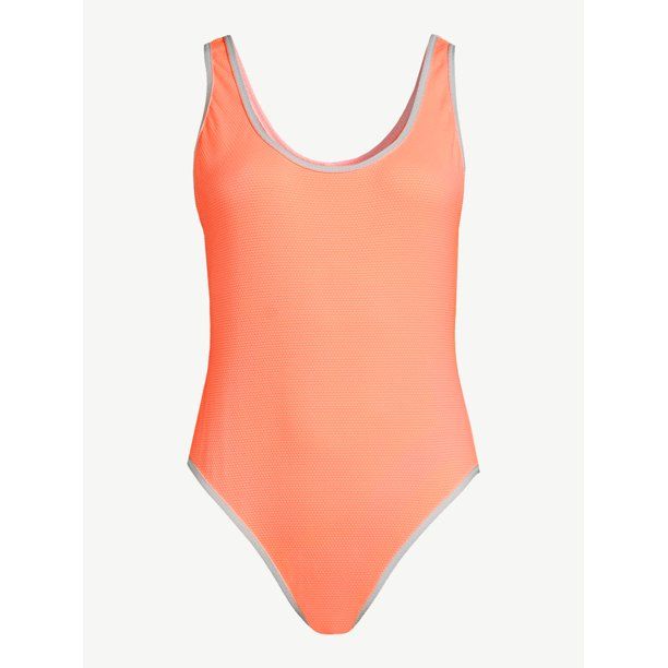 Love & Sports Women's One-Piece Swimsuit, Scrunchy - Walmart.com | Walmart (US)