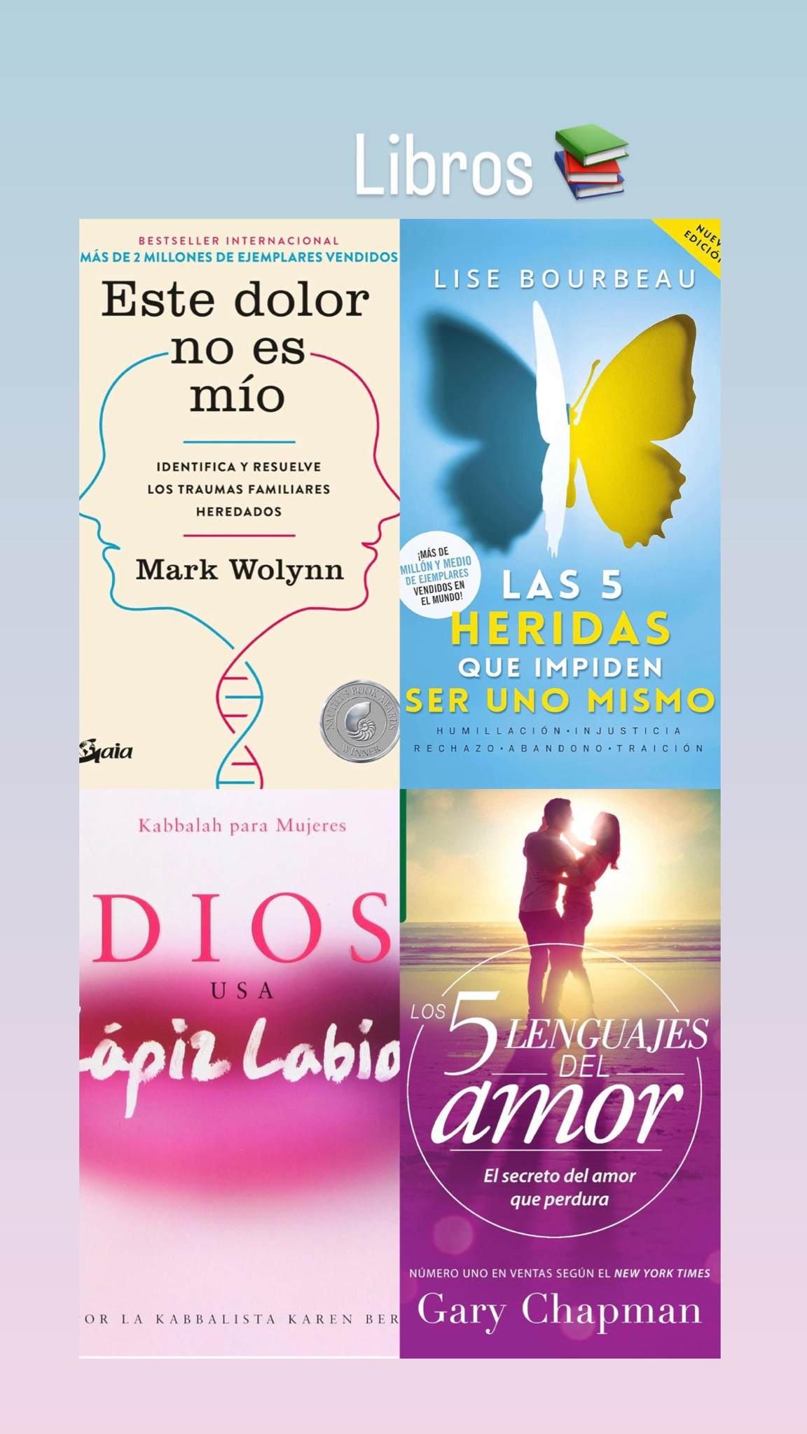 Libros 

#LTKMidsize #LTKHoliday #LTKGiftGuide