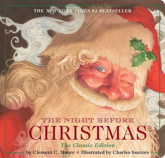 The Night Before Christmas (Classic) (Board Book) - Walmart.com | Walmart (US)