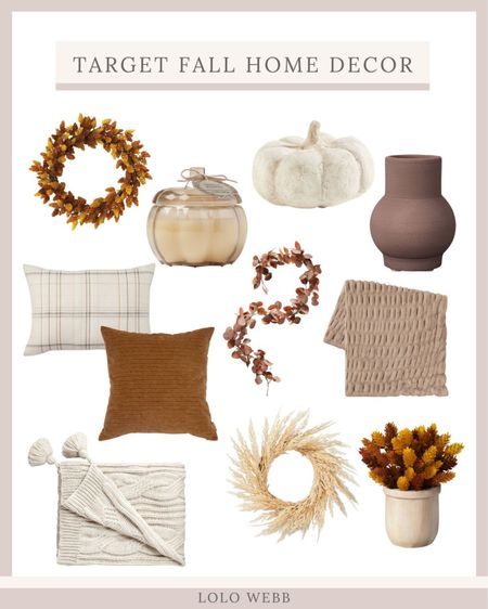 Target has the cutest fall home decor stuff right now! Sooo many cute candles and pillows and blankets!!

#Targethome #fallhome

#LTKhome