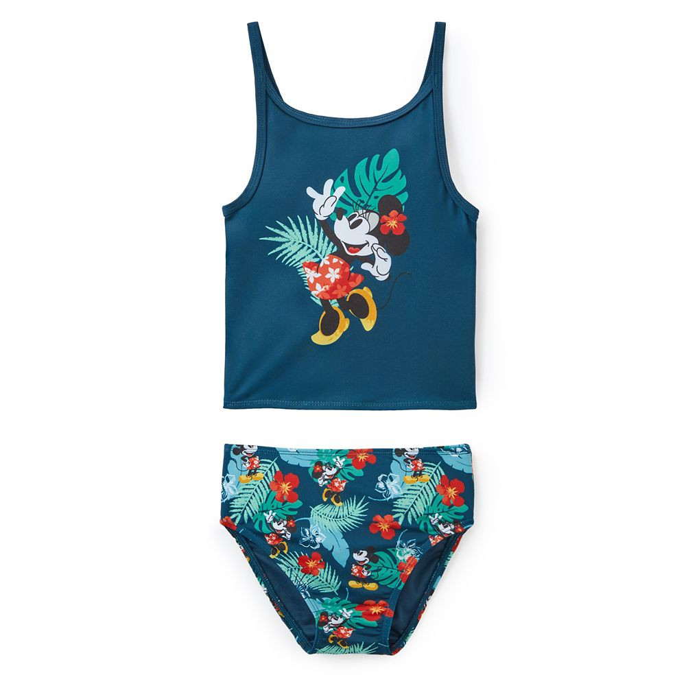 Minnie Mouse Two-Piece Tropical Swimsuit for Girls | Disney Store