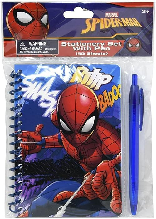Innovative Designs Spiderman Movie Spiral Notebook with Pen in Poly | Amazon (US)
