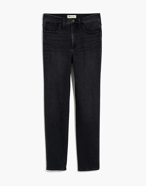 Petite High-Rise Slim Straight Jeans in Kandell Wash | Madewell