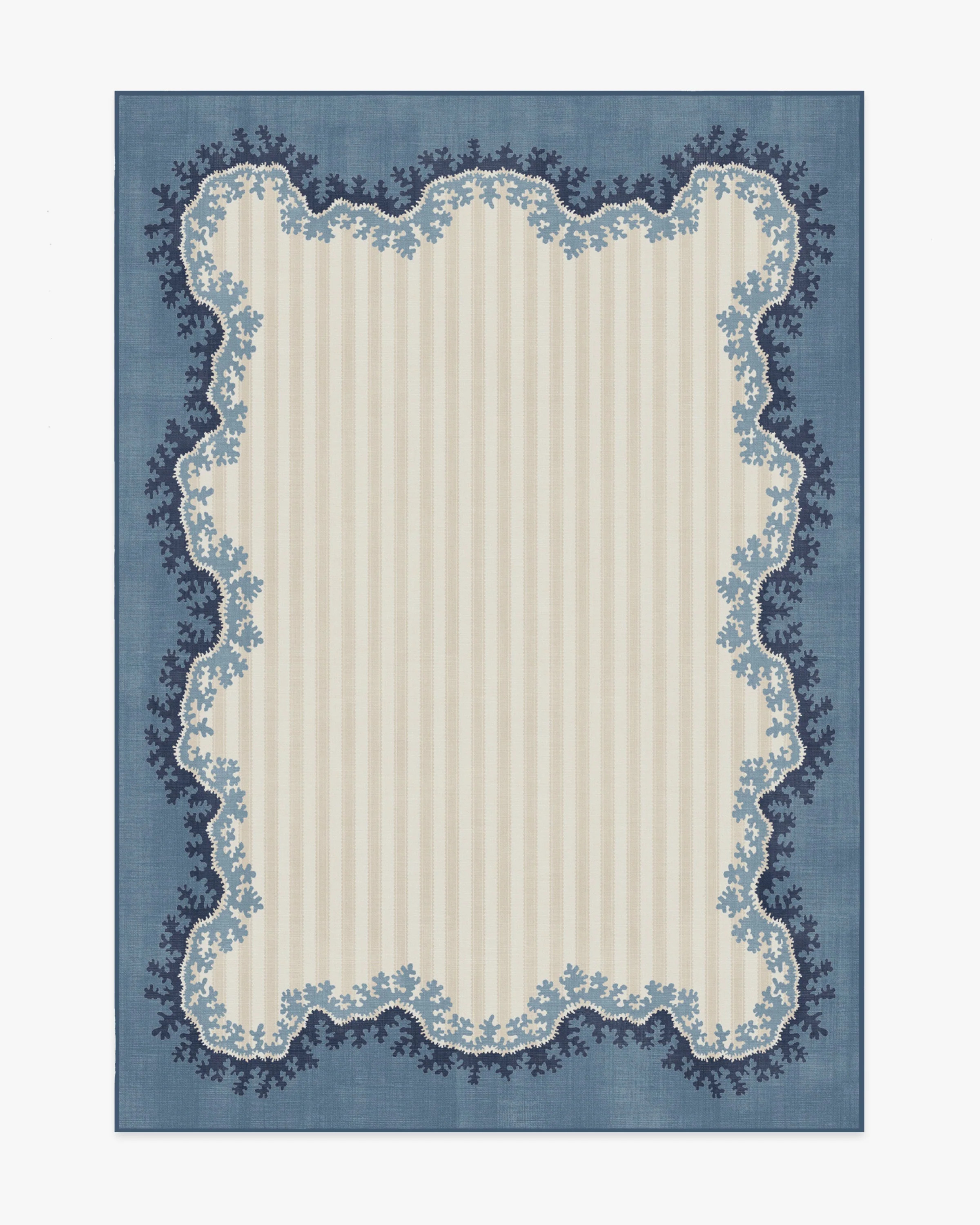 Oxbow Indigo Rug by Sanderson | Ruggable US | Ruggable