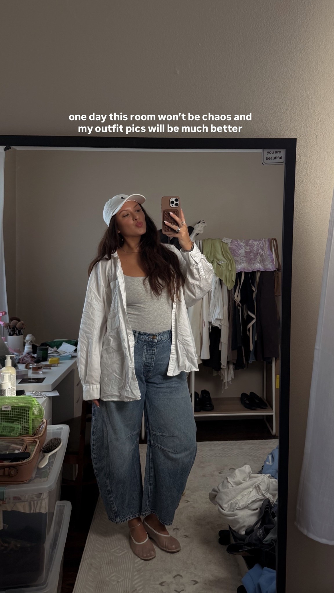 one day this room won’t be chaos and my outfit pics will be much better