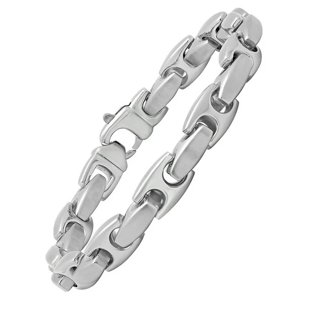 Stainless Steel Mariner Link Bracelet, 9" | Walmart (US)
