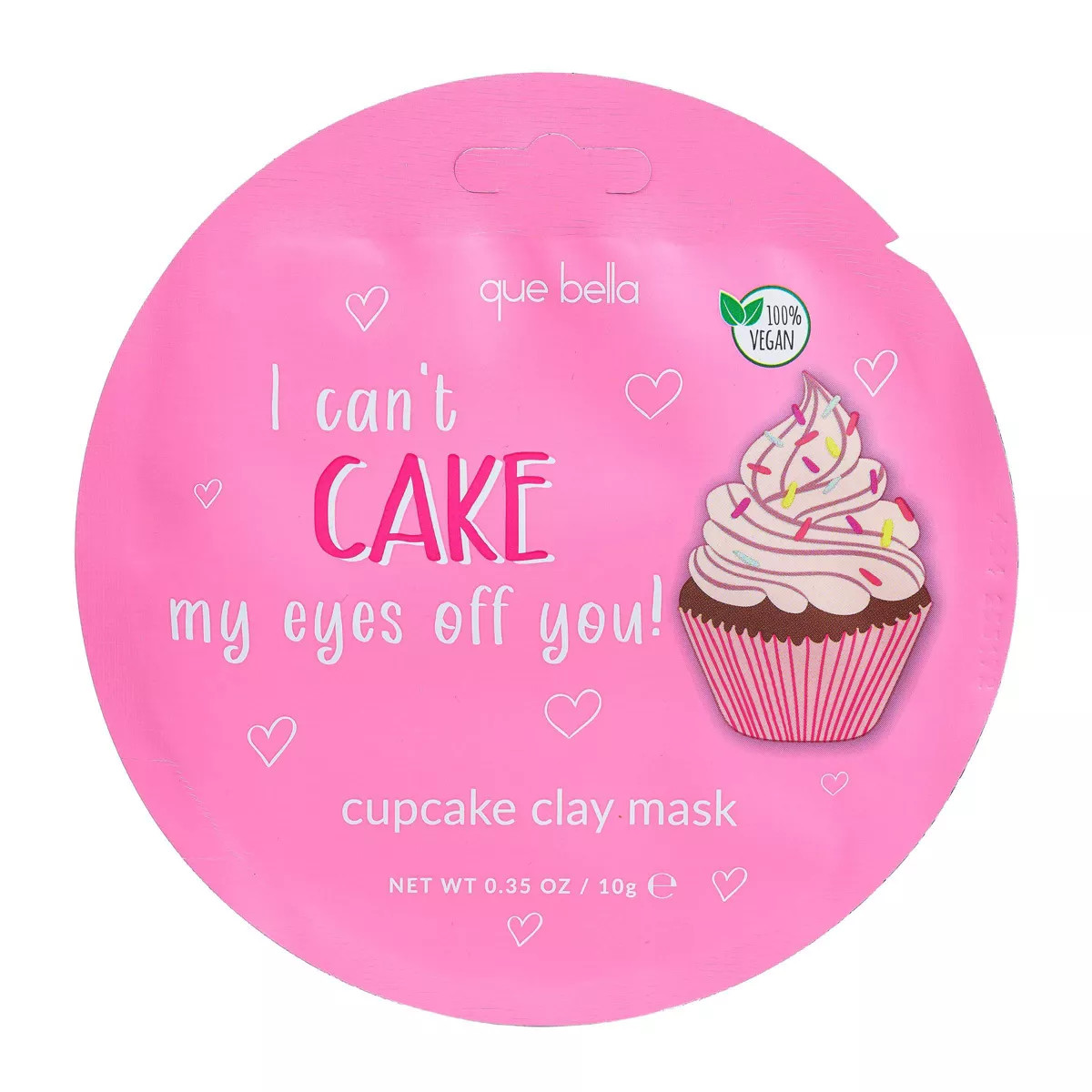 Que Bella Cupcake Clay Face Mask - 0.35oz | Target