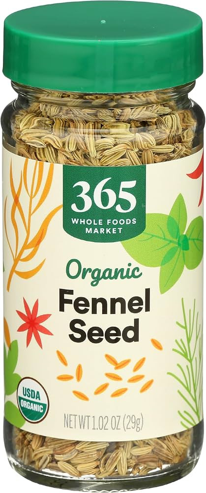 365 by Whole Foods Market, Organic Fennel Seed, 1.02 Ounce | Amazon (US)