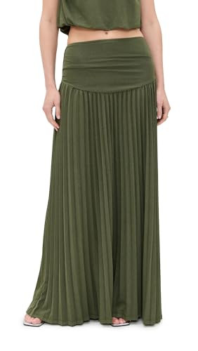 Lioness Women's Field of Dreams Maxi Skirt, Olive, S | Amazon (US)