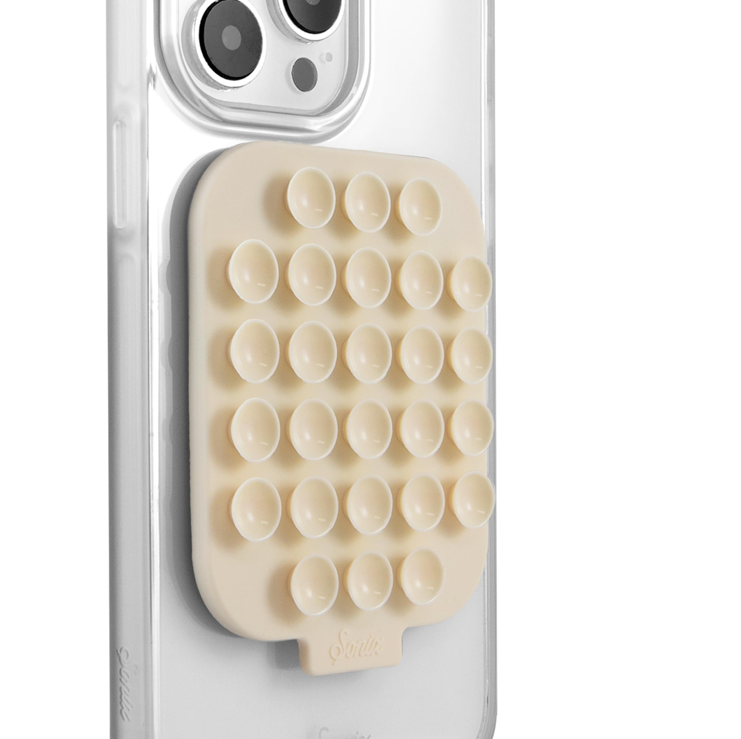 Sonix | Magnetic Silicone Suction Cup Phone Mount for iPhone | Compatible with MagSafe | Off Whit... | Amazon (US)