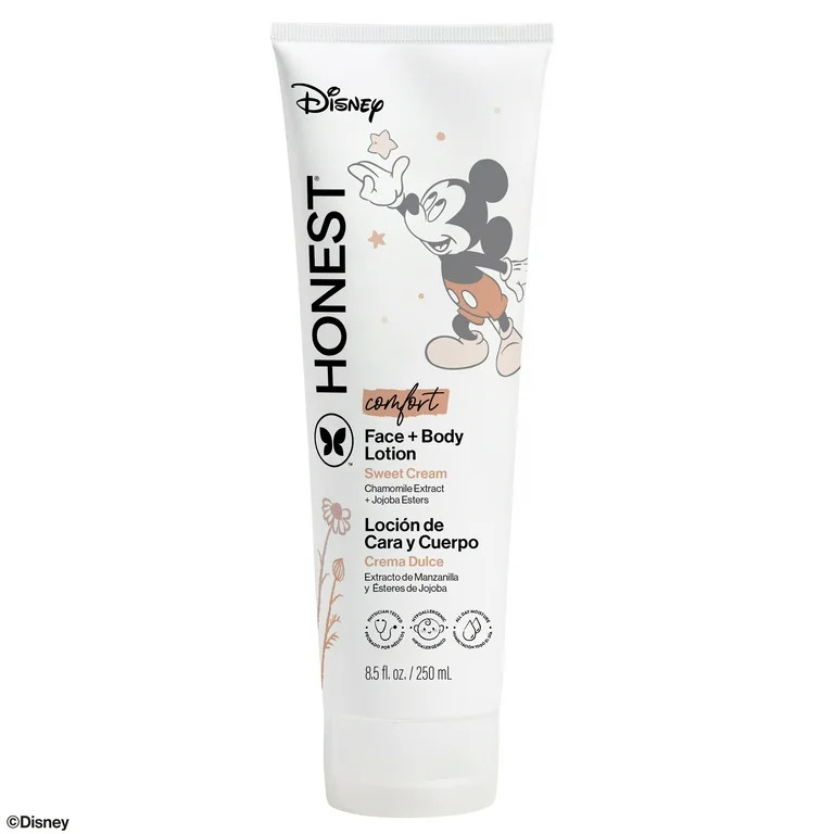 The Honest Company Moisturizing Face + Body Lotion, Disney’s Mickey Mouse Comfort Sweet Cream, ... | Walmart (US)