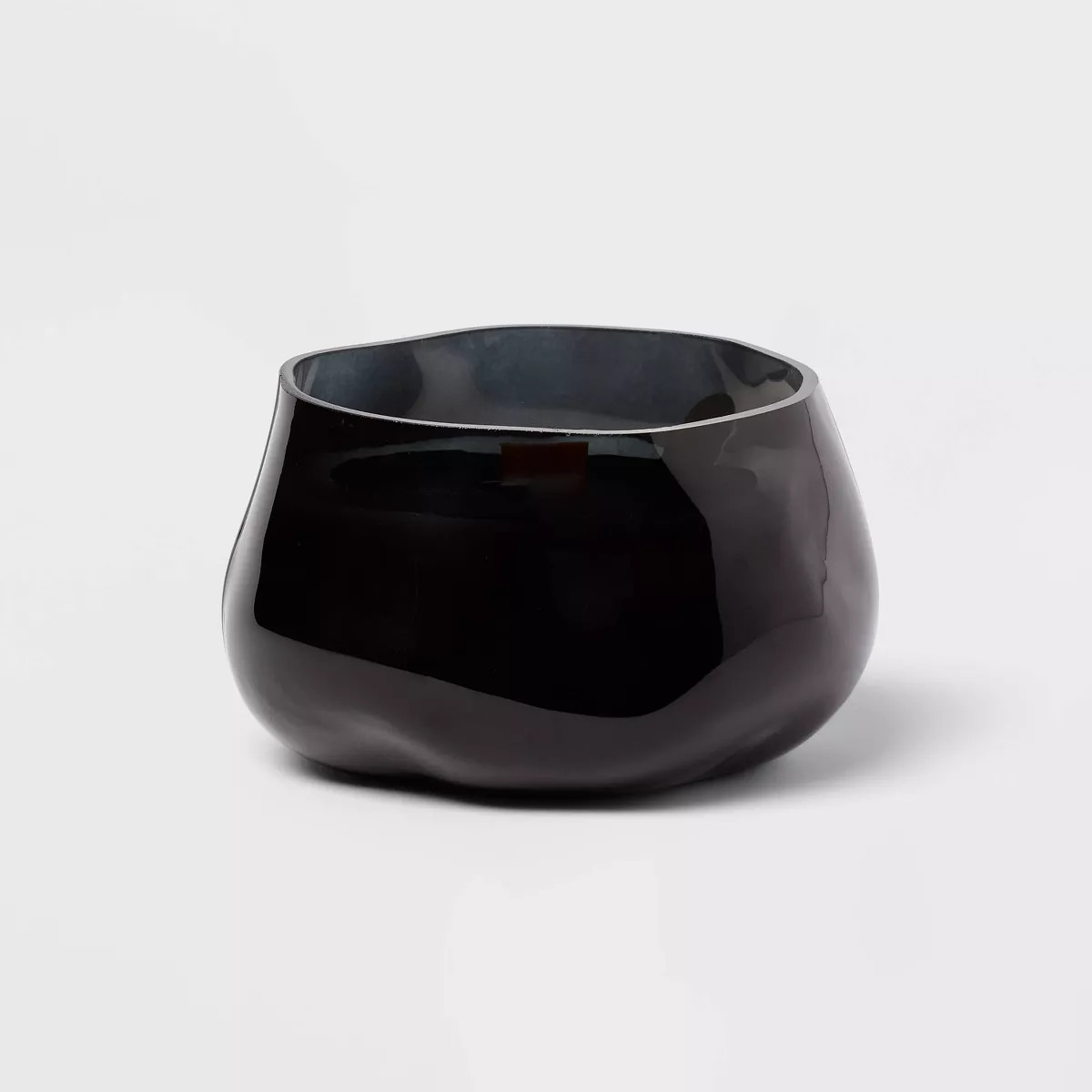 8oz Wooden Wick Black Cedar Glass Jar Candle - Threshold™ | Target