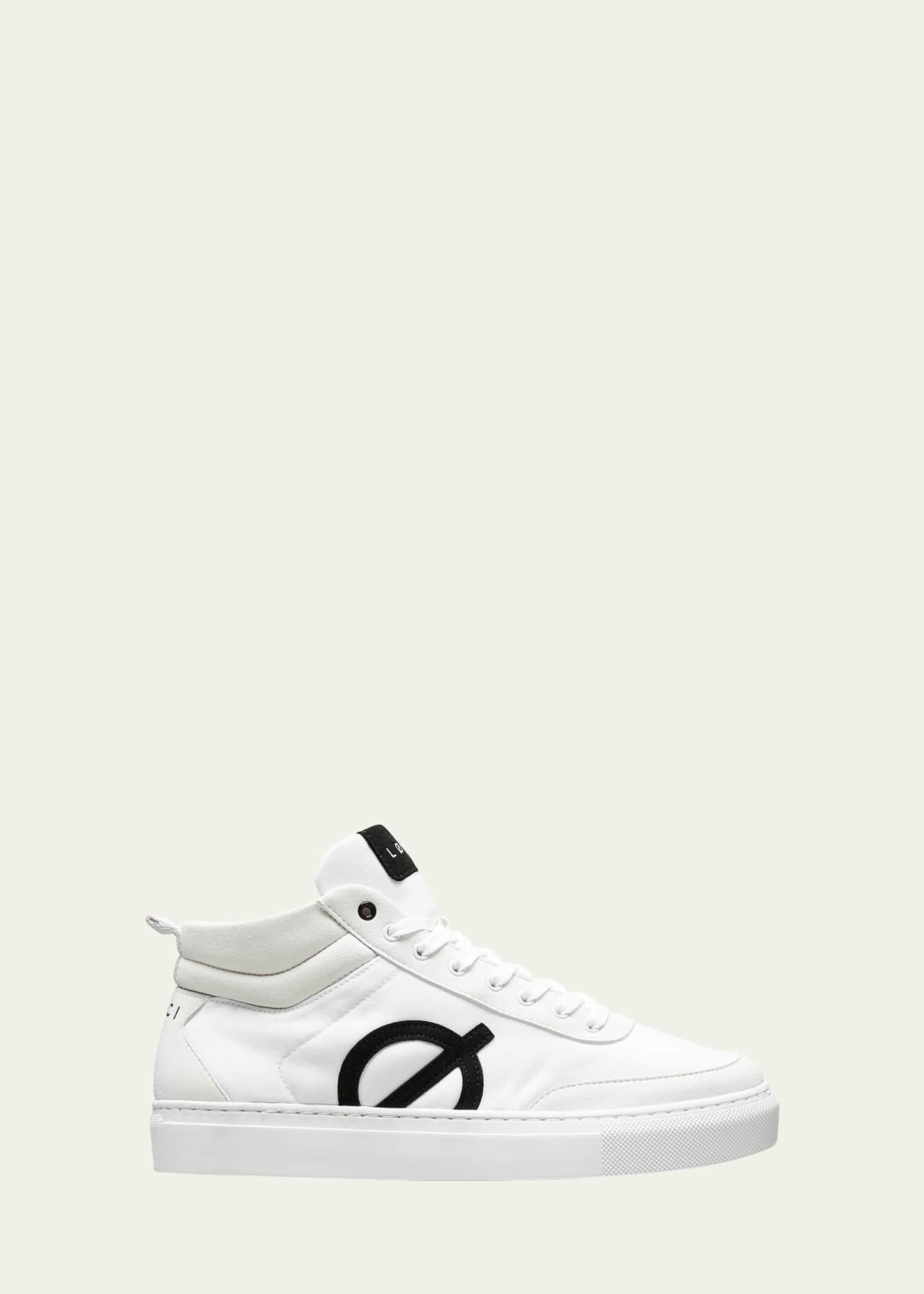 LOCI Ten Colorblock Recycled High-Top Court Sneakers | Bergdorf Goodman