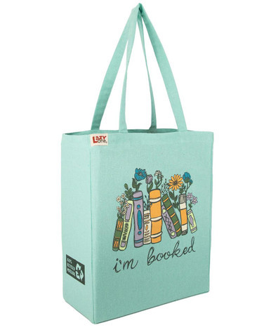Booked Reusable Tote Bag | LazyOne