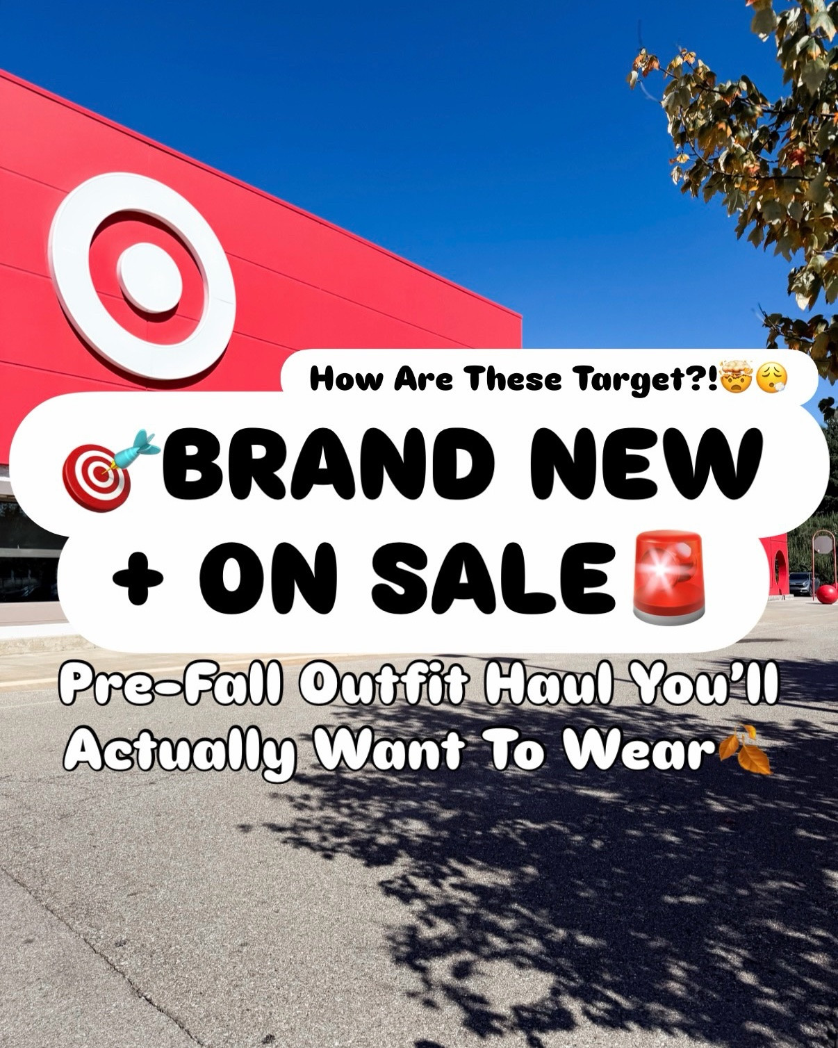 Brand new Target finds for fall!🍂And many are ON SALE!🚨How are these pre-fall outfits actually Target?! This new fall collection is GOOD!🤌🏻 Not to be dramatic, but someone should delete my Target app 🤣 Fall Target has hit shelves and evidently I have zero self control!😇 This new Target haul
Is filled with teacher outfits! Right now, I’m all about the easy, elevated casual outfits that won’t overheat you during this fall transition period! Be sure to check back soon for outfit try-ons! Tell me your fave fit!👇🏻 

#newarrivals #targetstyle #newattarget #targetfinds #targetdoesitagain summer to fall, pre-fall outfit, fall transition outfit, early fall outfit, target new finds, new Target haul, Target trending, Target fall finds, Target fall trends, teacher outfit, Target new arrivals, Target new release, brand new Target, Target fall outfit, Target outfit idea, what to wear, on a budget, save vs splurge, Target workwear inspo, looks expensive but isn’t, viral Target, Target workwear, Target women’s fashion, target set, easy outfit, viral set, Target style, fall outfit inspo, elevated basics, fall trends 2026, target trending, fall transition pieces, pre-fall, fall transition wardrobe, fall haul, teacher outfit, teacher style, fall accessories, fall shoes, length options, pull-on pants, Aritzia inspired, viral Target, Target fall fashion, barrel jeans, flare jeans, length options, tall girl friendly, petite friendly, Target style finds, Target outfit, fall fashion, new Target drop, travel outfit, travel style, two piece set, fall transition outfit, fall transition dress, business casual workwear, work outfit, matching set, SAHM outfit, mom outfit, mom approved, everyday style, easy outfit, comfy casual, Target fashion finds, Target weekly finds, easy outfit, everyday style, everyday outfits, casual outfits, Target must haves, budget friendly fashion, mom style, over 30, over 40, mom approved, fall fashion 2026 @Target

#LTKootd #LTKActive #LTKWorkwear
