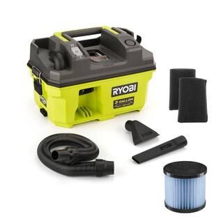 RYOBI ONE+ 18V LINK Cordless 3 Gal. Wet/Dry Vacuum (Tool Only) w/ HEPA Filter for Small Wet Dry V... | The Home Depot