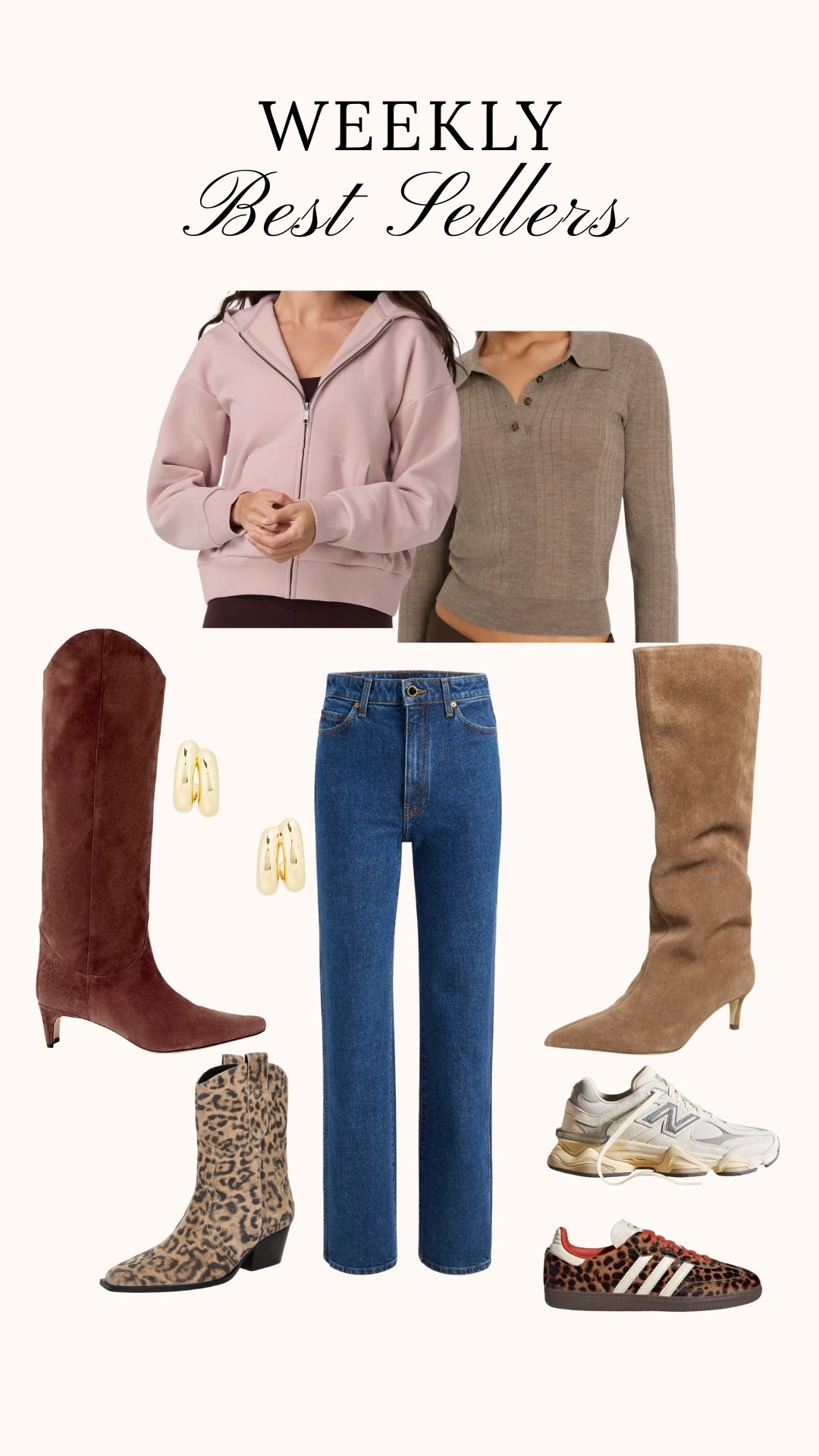 Weekly best sellers 🫶🏼

#LTKStyleTip #LTKGiftGuide #LTKSeasonal