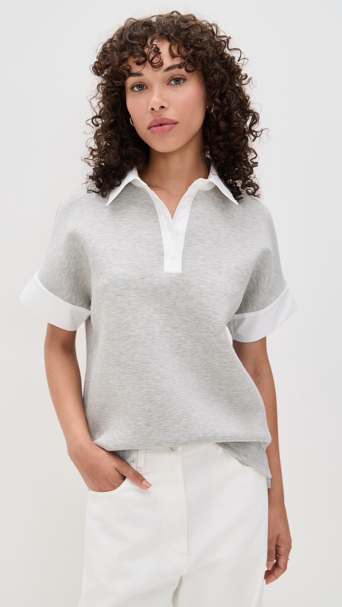 Scuba Collar Sweatshirt | Shopbop