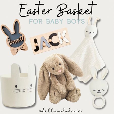 Baby Boy Easter Basket | Boy Easter | Easter Basket fillers for babies | Baby’s 1st Easter 