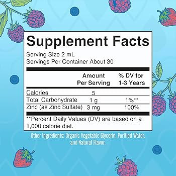 Amazon.com: USDA Organic Toddler Liquid Zinc Drops by MaryRuth's | Zinc Sulfate | Immune Support ... | Amazon (US)