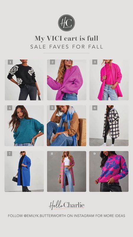 VICI in app sale is live and I’m so excited for it! Here is what is ready and waiting in my cart this week 😍 Use code LTKVICI30 for 30% off! 
 
#vici #vicisale #vicicollection #sweaterweather #falloutfits

#LTKHoliday #LTKsalealert #LTKHolidaySale