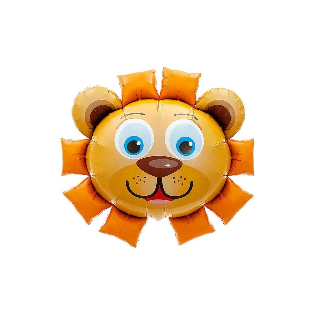 35 Jumbo Lion Balloon, First Birthday Animal Safari Birthday Party Decor, Circus Party Decoration... | Etsy (US)