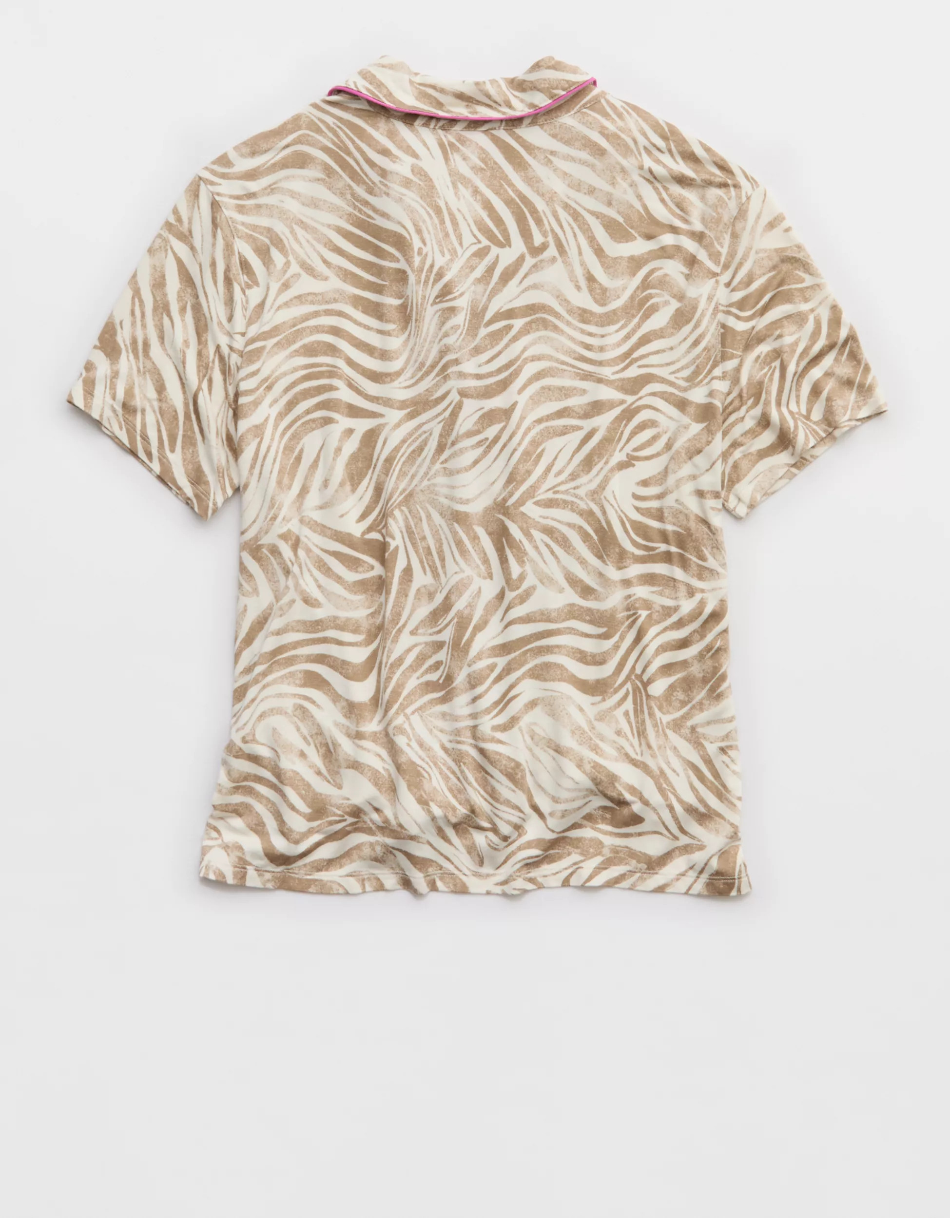 Aerie Real Soft\u00ae Short Sleeve Pajama Shirt | Aerie