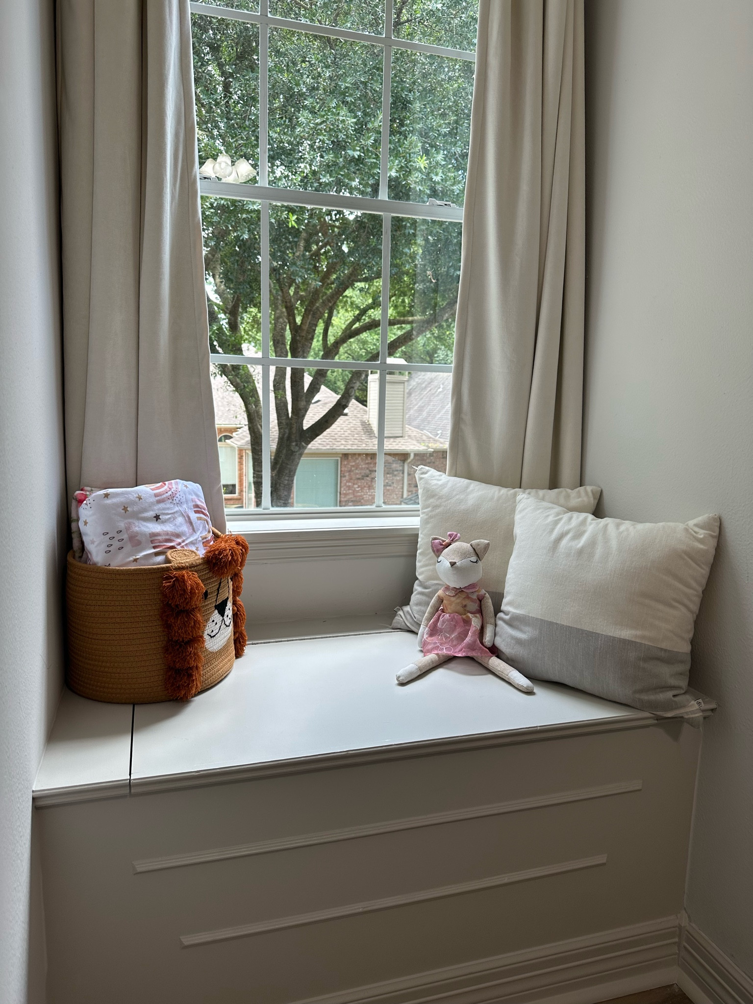 Nursery -
Blackout curtains, rod and rings
Lion storage basket

#LTKhome #LTKbaby